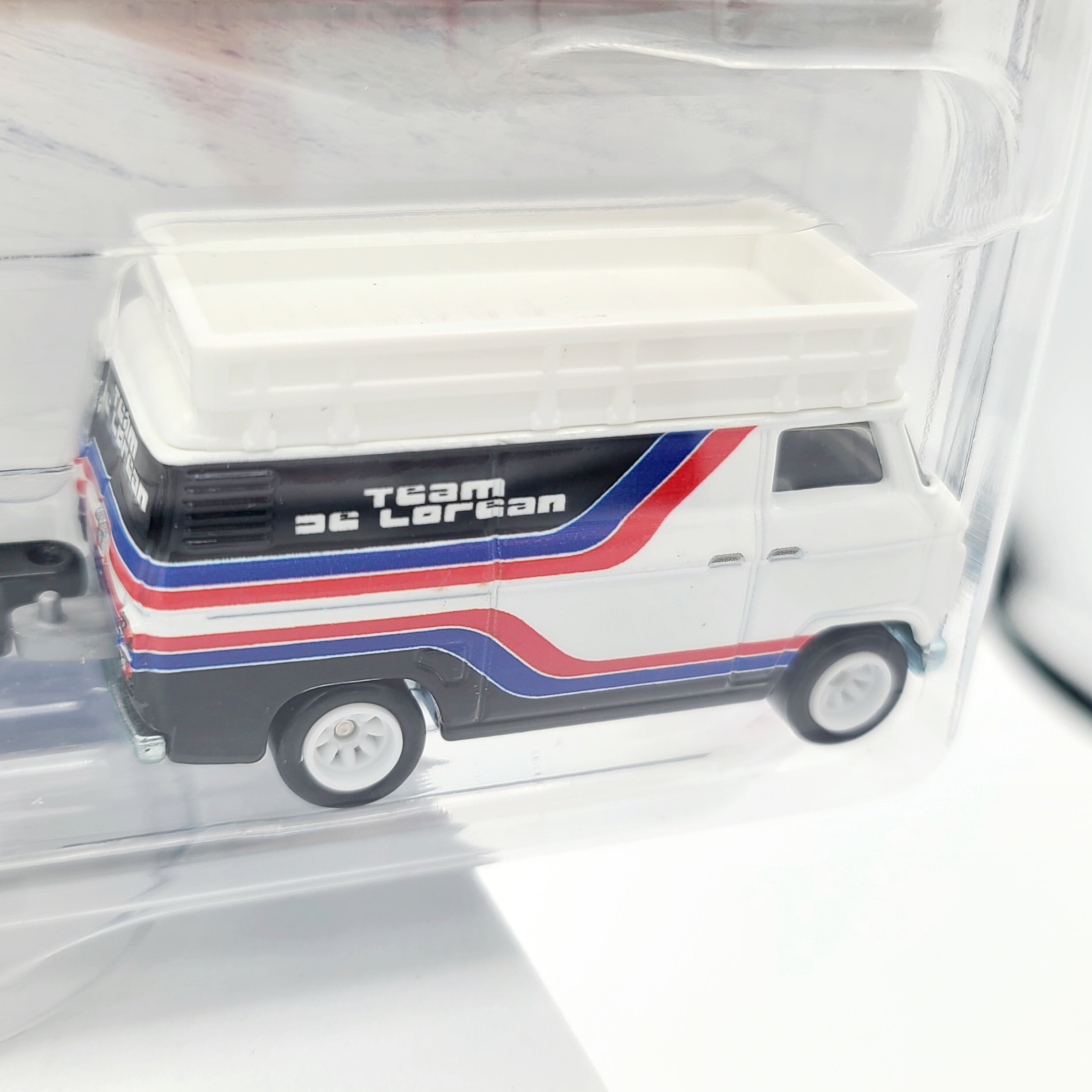 Hot Wheels Team Transport - DMC Delorean & HW Rally Van (2025 Team Transport Mix 2, Car Culture)